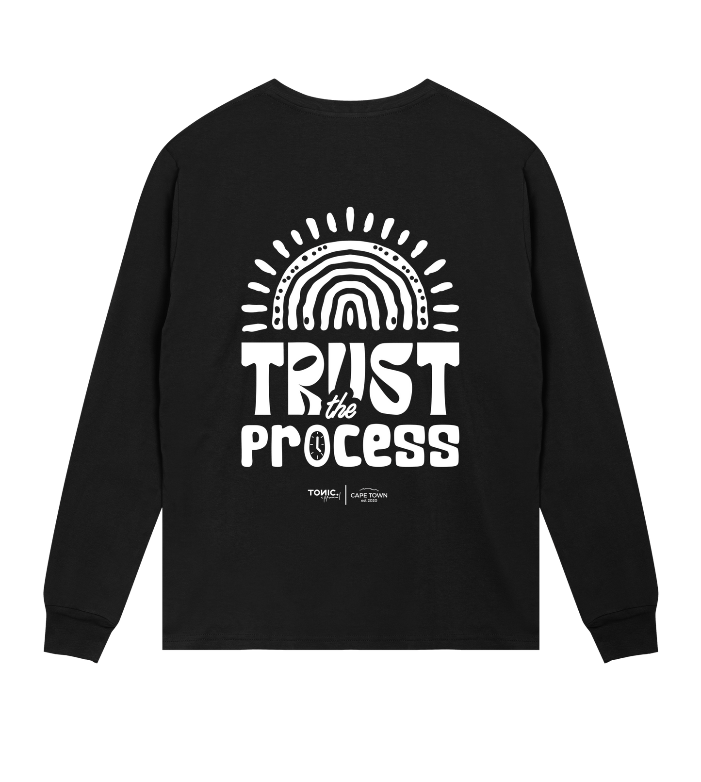 Trust the process long sleeve tee