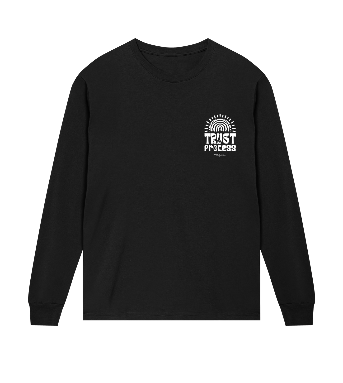 Trust the process long sleeve tee