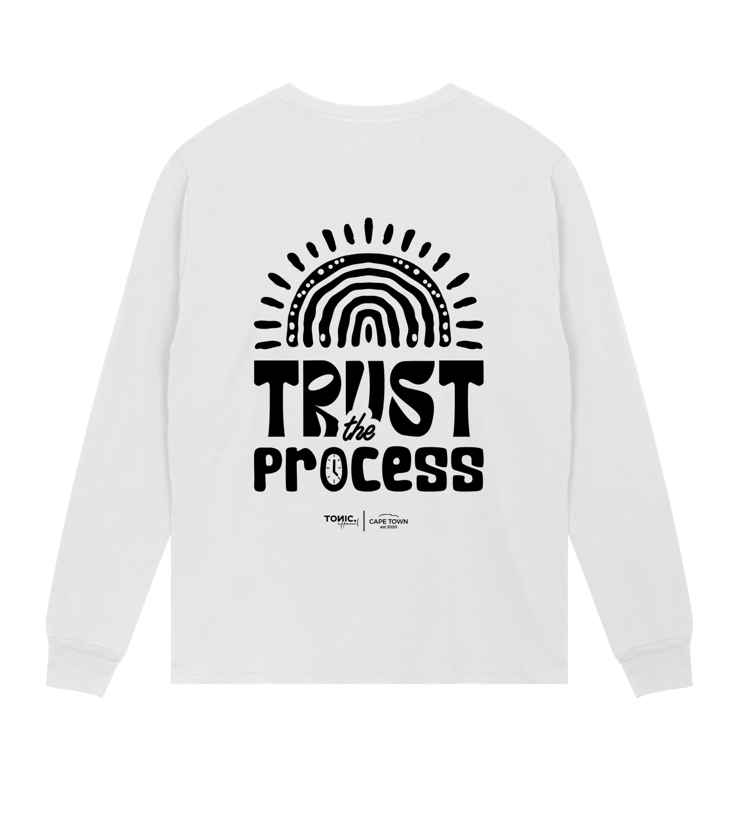 Trust the process long sleeve tee