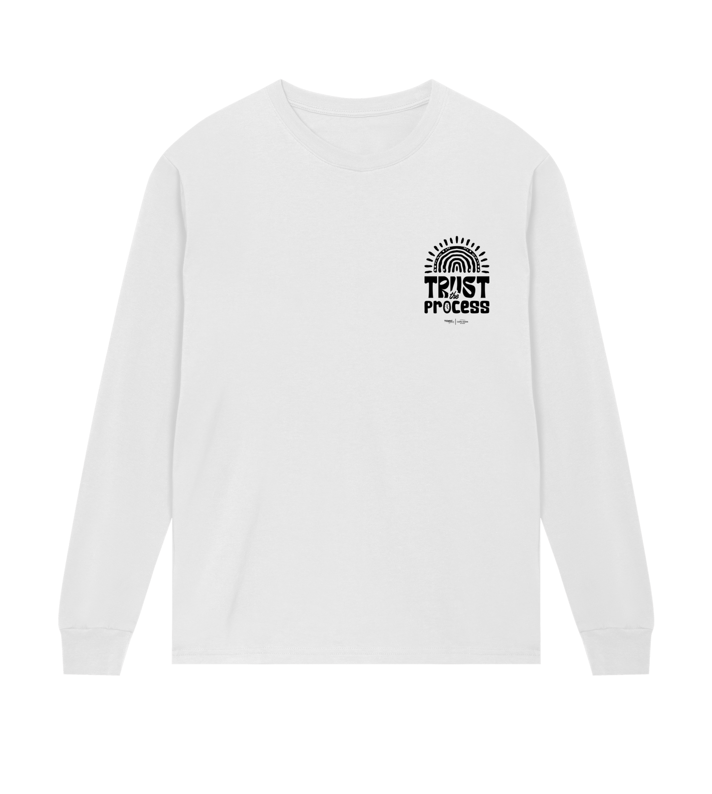 Trust the process long sleeve tee