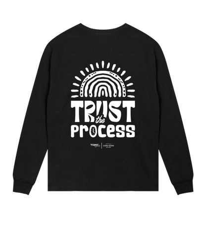 Trust the process long sleeve tee