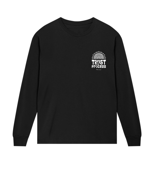 Trust the process long sleeve tee
