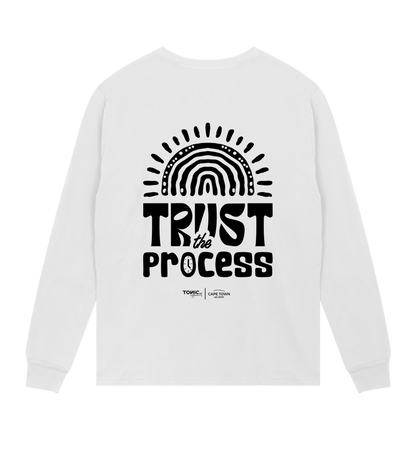 Trust the process long sleeve tee